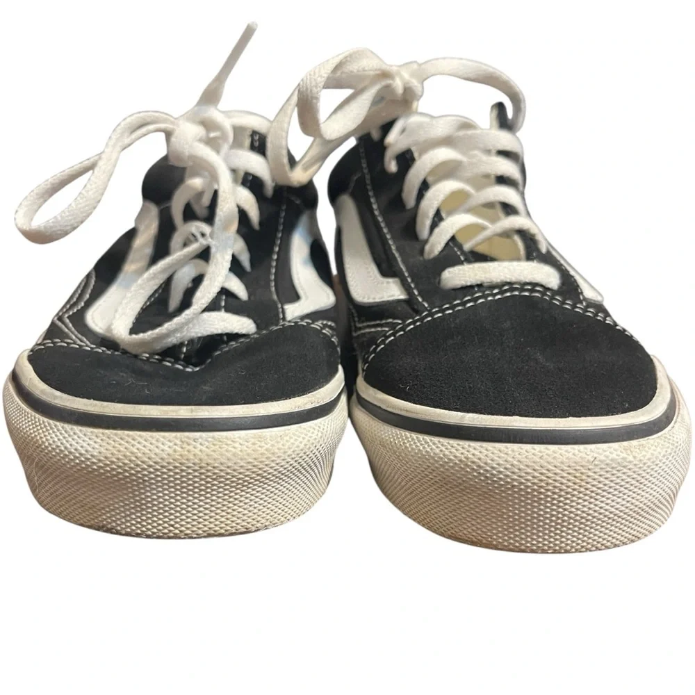 Vans Old Skool Black White‎ Classic Lace Uo Sneaker Shoes Kids 3